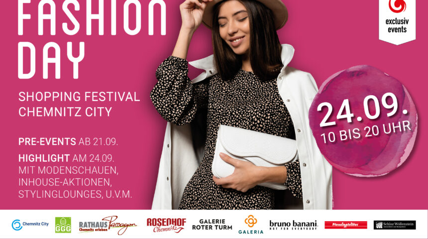 Wo Mode zum Erlebnis wird: Fashion Day am 24. September