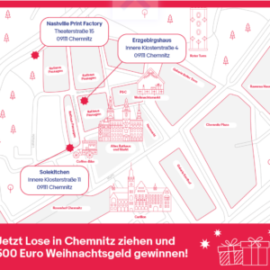 Weihnachtsgewinnspiel mit eBay in Chemnitz City