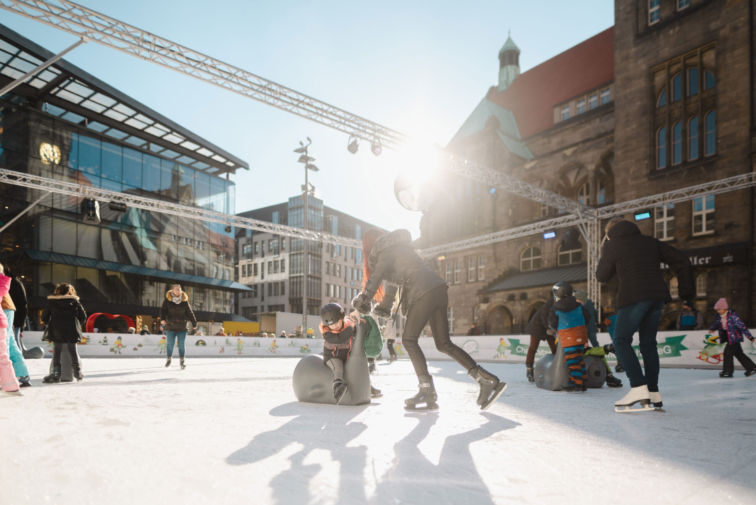 Eislaufen, Schlemmen und Genießen in der Chemnitz City