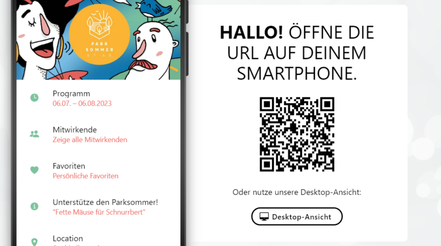 Mit der Parksommer Chemnitz App zum perfekten Sommererlebnis
