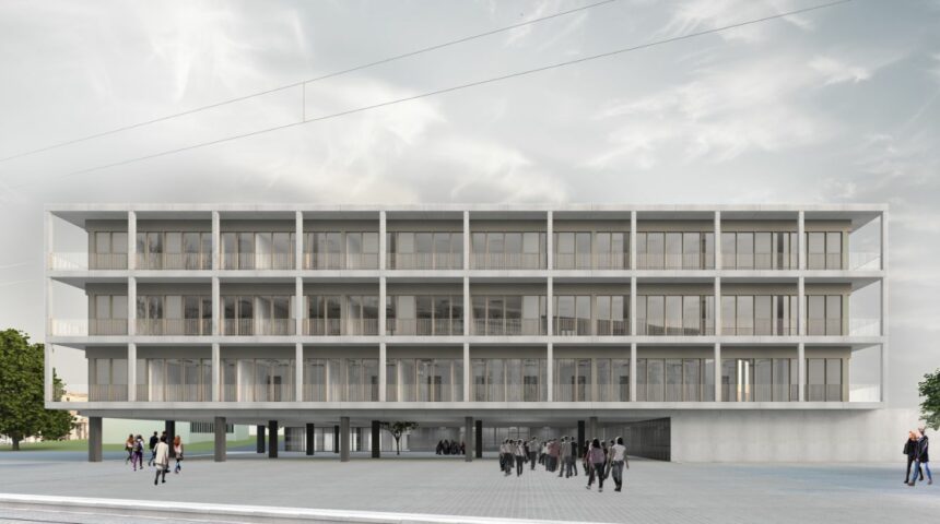 Eröffnung der neuen Oberschule am Hartmannplatz