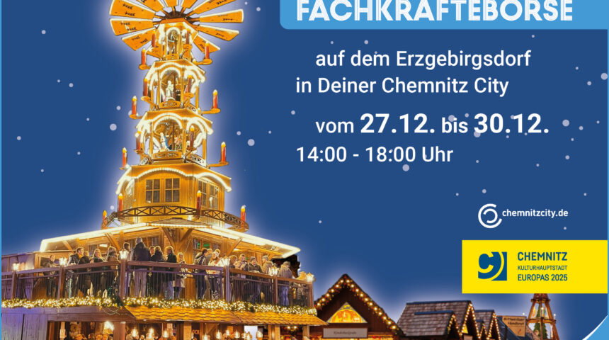 “Coming home”-Weihnachtsmarkt in Chemnitz vom 27. bis 30. Dezember