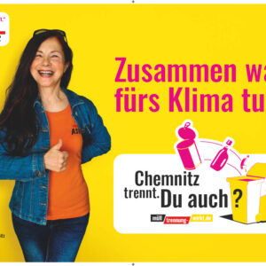 XXL-Verpackungen in Chemnitz: Aktion für richtige Abfalltrennung