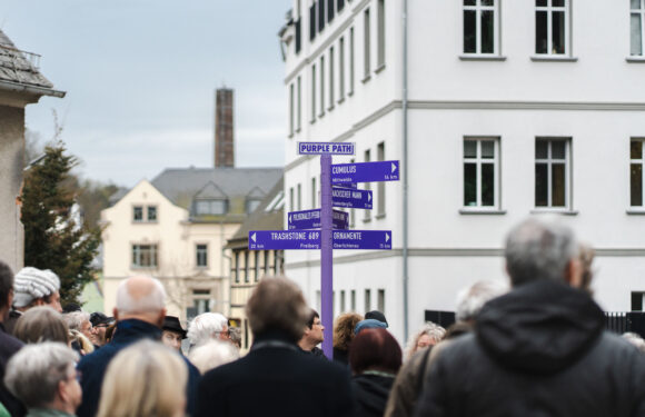 Neue Kunstprojekte am PURPLE PATH im Mai