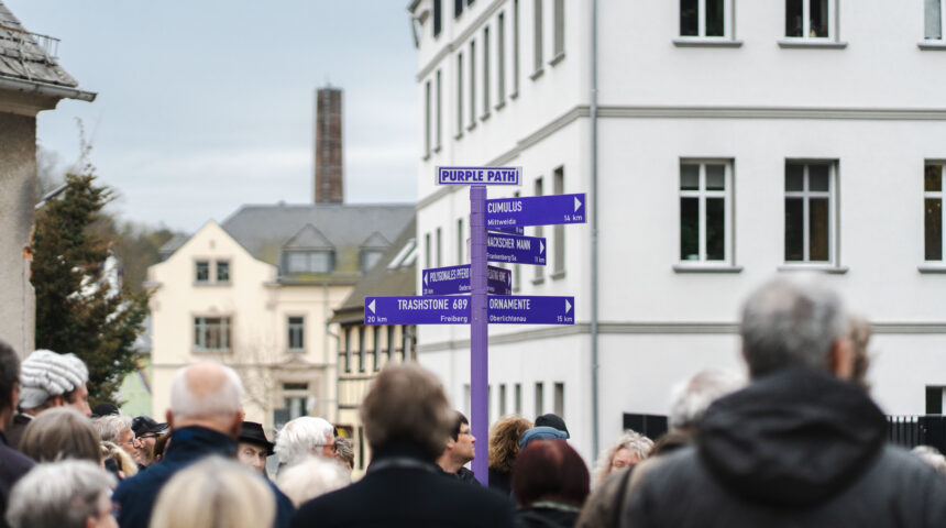 Neue Kunstprojekte am PURPLE PATH im Mai Neue Kunstprojekte am PURPLE PATH im Mai