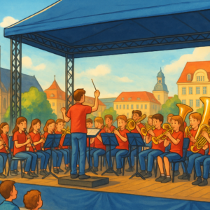 Musik-Nachwuchs trifft auf KOSMOS: Blasmusik-Jugendorchestertreffen am 14. Juni in der City