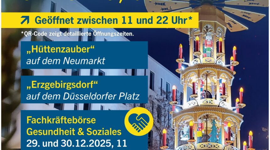 WEIHNACHTSZAUBER MIT VERLÄNGERUNG IN DER CHEMNITZCITY