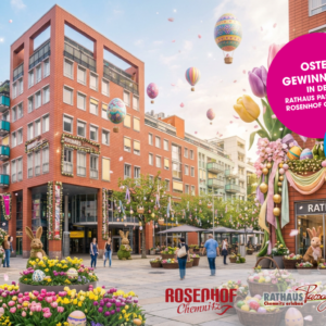 Oster-Gewinnspiel in den Rathaus Passagen und im Rosenhof Chemnitz