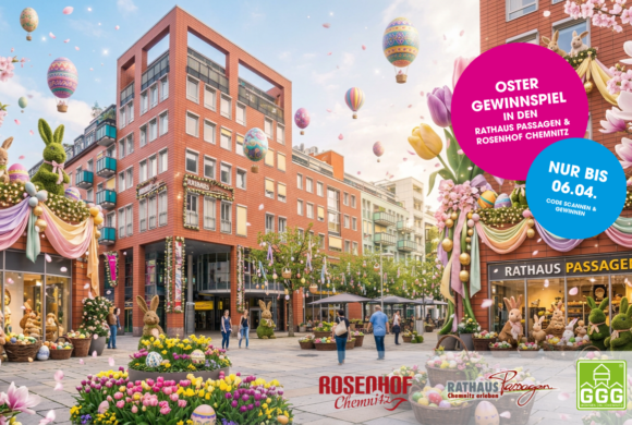 Oster-Gewinnspiel in den Rathaus Passagen und im Rosenhof Chemnitz