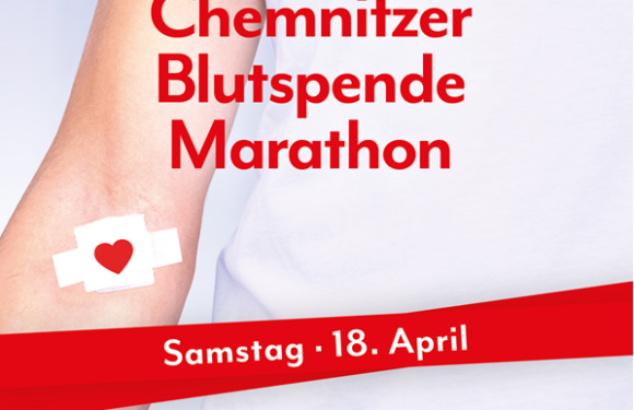 45. Chemnitzer Blutspendemarathon am 18. April in der Galerie Roter Turm 45. Chemnitzer Blutspendemarathon am 18. April in der Galerie Roter Turm