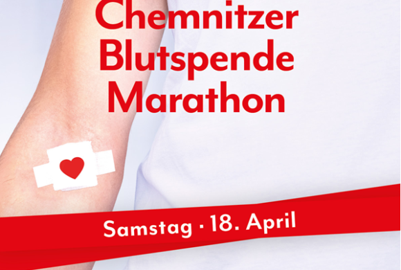 45. Chemnitzer Blutspendemarathon am 18. April in der Galerie Roter Turm