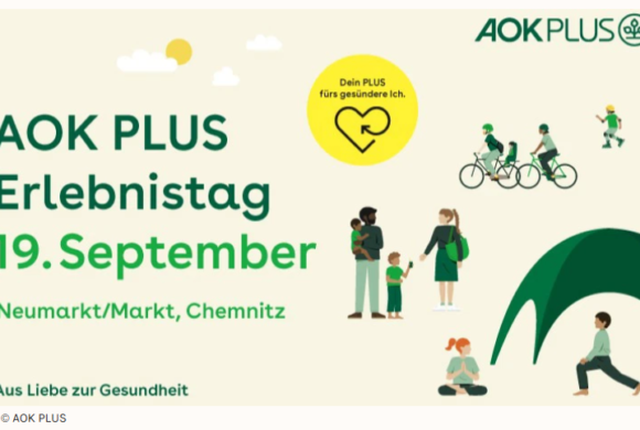 AOK PLUS Erlebnistag „Aus Liebe zur Gesundheit“ am 19. September 2026