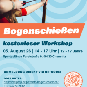 Kostenloser Bogenschießen-Workshop am 5. August Kostenloser Bogenschießen-Workshop am 5. August