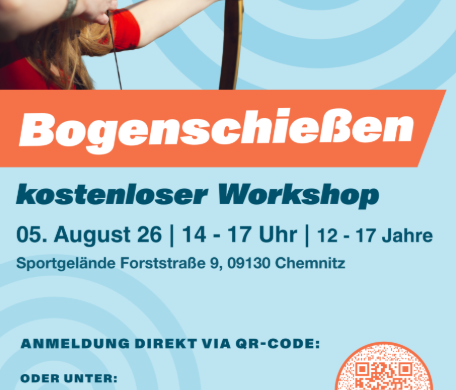 Kostenloser Bogenschießen-Workshop am 5. August