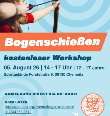 Kostenloser Bogenschießen-Workshop am 5. August
