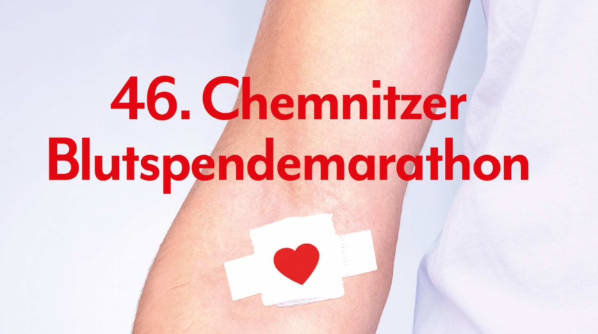 46. Chemnitzer Blutspendemarathon am 10. Oktober in der Galerie Roter Turm